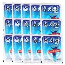숙치환 3g 음주전후 숙취해소 숙취환 헛개나무 컨디션 회복, 15포