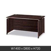 몬스터오피스 탑책상 1200 1400 1600 1800 책상 사무용책상 사무실책상, 02_탑책상1400_월넛(CO)