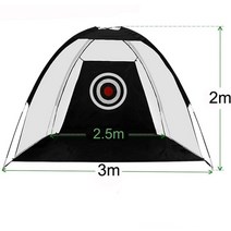 골프 연습망 그물망 개인 연습기 홈스크린 실내 도구 매트 어프로치 실내 골프 연습 그물, 네이비 블루