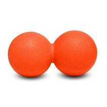 허브플러스 지압 땅콩 마사지볼 오렌지, 1개