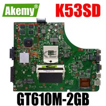 AKEMY K53SD Laptop Motherboard For ASUS Original Mainboard GT610M-2GB, 한개옵션0