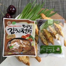 [올찬몰]준푸드 메밀 김치 전병2.1kg+준푸드 바삭 군만두1.4kg, 3500g, 1세트