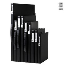 아톰 포트폴리오 PF209 4절 20매 흑색 손잡이형 파일 종이 정리 보관 서류, 색상