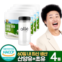 알레 산양유 초유단백질 분말, 200g, 4통