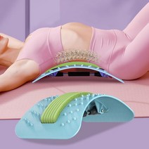 허리 척추 직장인 스트레칭 굽은등 펴기 교정기 교정, 허리지압기구