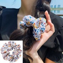 여자 팔찌 머리끈 헤어 곱창 밴드 청순 데일리 코디