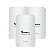 퓨어네이처 Cleasy 클리지 세정살균 청소용물티슈 180매입, 3통(1통/180 매입))