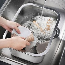 키친아트 스텐 설거지통 캠핑 싱크대 식기 보관통 10L, 상세페이지 참조, 선택1:본상품선택