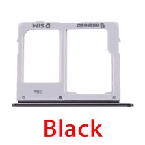 SIM 카드 트레이 마이크로 SD 삼성 갤럭시 탭 S5e SM-T725, [02] Silver
