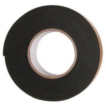 EVA 단면 흑색 스폰지 테이프 폭 40mm x 두께 3mm x 길이 5m, 3개