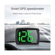 속도측정기 스피드건 야구스피드건 자동차 트럭용 HUD GPS 속도계 디지털 속도계 USB 케이블 설치 정확한, 한개옵션0