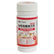 피로개선 홍삼 가루 애견영양제 1살강아지 갱얼쥐 포메 성견 스파니엘 대형견 파피용, 상세페이지참조, 상세페이지참조