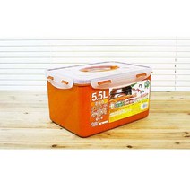 락스타 황토 누름락 5호중 5.5L 김장용용기 누름락 손잡이김치보, 선택1:본상품선택, 단품