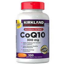 Kirkland 커클랜드 CoQ10 300mg 100캡슐, 1개, 용량, 100개