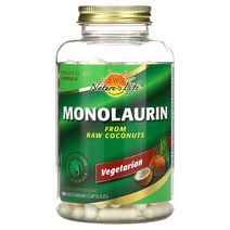 네이쳐스라이프 모노라우린 180베지캡슐, 180 Count