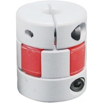 알루미늄 리지드 샤프트 커플링 1 개 D20L25 플럼 플렉시블 모터 커넥터 (Size : 5X6-01), 06 6.35X6.35