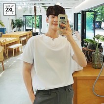 토모나리 토모나리 굿 퀄리티 추천 파인 원버튼 반팔티셔츠