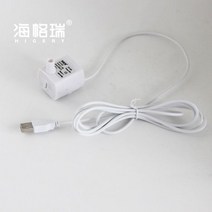 미니 USB 워터 펌프 DC 5V 마이크로 잠수정 펌프 3W 500L H 애완 동물 물 디스펜서 수영장 분수 로커리 필터, White