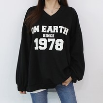 [쏭스타일] 1978V넥맨투맨