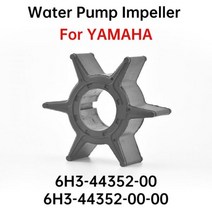 ATV 보트 부품 호환 6h3-44352-00 yamaha 선외기 엔진 용 워터 펌프 임펠러 40 50 60 70hp f40 f45 f50 f60 f70 ft50 ft60 보트, 블랙