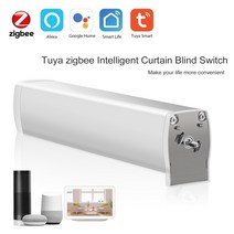 Tuya 지능형 커튼 스위치 전동 커튼 셔터 제어 스위치 원격 모터 Alexa google과 호환 가능, [2] US Plug, [2] 러시아