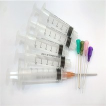 접착제 오일 잉크 주사기 5pcs 압착 밀봉 된 무딘 화학 바늘 팁 5ml 용량 투명 플라스틱, 한개옵션0