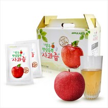 해인 영주 햇살 듬뿍 사과즙 50p, 2500ml, 2개