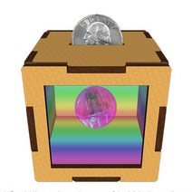 흥미유발 동전 사라지는 매직 저금통 집중력발달 시선집중 호기심유발 재밌는과학 상상력발달 사고능력개발