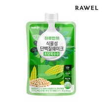 로엘 웰업 하루한끼 식물성 단백질쉐이크 초당옥수수맛, 40g, 1포