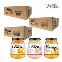 조이웰 병조림 345g 12개입망고황도백도 161585, 황도