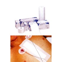 민감피부용 부드러운 저자극 잘라쓰는 강한밀착 굴곡진부위 병원용 천소재 드레싱밴드 2762(5cmx10cm), 1개