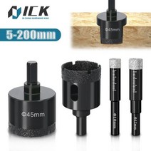 타일커터기 멀티 그라인더 드릴 절단기 다이아몬드 브레이징 코어 드라이 비트 도자기 대리석, 22mm