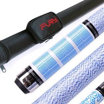 퓨리 큐 미니엄 블루 11.75mm 12.75mm 팁 리넨 랩 케이스 포함, 하얀