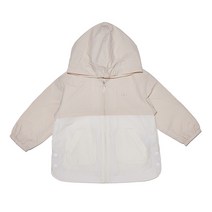 [밍크뮤]SC (BE) 칼라블럭바람막이JP점퍼 (3311411001) 2023SS 봄점퍼 아우터 바람막이