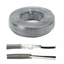 실드선 조작선 AWG24 AWG20 485통신 인터폰 전화선 데이타 통신 자동제어 케이블 동우전선, [07] 무실드 AWG24 500M, [06] 10C