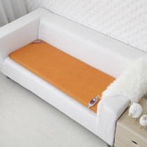한일 3인용 소파용 전기매트 전기장판 전기방석 50cm X 140cm, 황토참숯오렌지