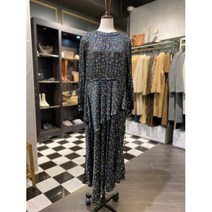 이랜드 [시슬리(Sisley)]시슬리 허리 스트링 플라워 언발 원피스 SAOP32161_강남점
