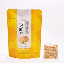 네이처오다 달칩현미스낵 쌀뻥튀기 유기농원료 기름에 튀기지 않은 과자, 6봉, 55g