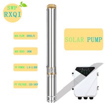 펌프 산업용 관개 110v 1500w 또는 2hp 최대 흐름 3800lh 최대 헤드 180m inlet1.25를 위한 태양광 발전 dc 브러시리스 모터 고유량, 01 110V