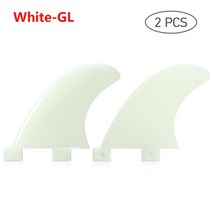 Gl/Gx/M5/G5 Fins Surf Water Wave Fin Sup Accessory Surfboard Fin Thrusters Tir Fins Stand Up Paddle, 흰색 GL