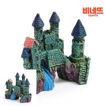 수족관 어항꾸미기 성벽C2 어항바닥재 어항장식 관상용물고기