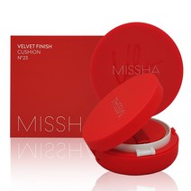 미샤 벨벳 피니쉬 쿠션 파운데이션 15g, 21호 뉴트럴라이트베이지, 1개