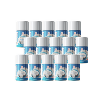 온리원 자동 타이머 방향제 분사기 향캔 15개 (화장실 실내용 업소용), 5.코튼브리즈15캔