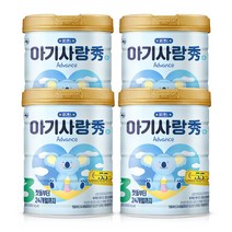 뉴 아기사랑 수 어드밴스 분유 3단계 750g, 4개