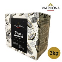 발로나 코코아파우더 200g 500g 1kg 3kg/무가당/코코아분말/발로나파우더/코코아 파우더/카카오파우더/핫초코/아이스초코[sweet price], 3kg