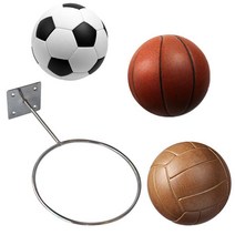 농구공 축구공 벽 거치 정리대 수납 부착 걸이 행거 보관 정리 거치대 홀더 SE04036, 단품