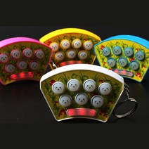 우동방구 추억의 두더지 팡팡 게임기 미니 휴대용 장난감 핑거게임, 2. 블루