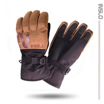 인슬로 남성용 스키보드 방한 오지장갑 RIG 4815, 오렌지