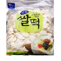 [더착한푸드]평화 쌀떡국 3K 식자재마트 대용량 업소용 쌀떡국 즉석식품 간식 분식재료 떡국, 3kg, 1개