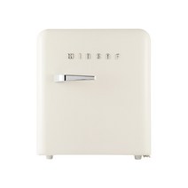 [윈텍] 윈세프 레트로 냉장고 WK-45R(화이트프리머엄화이트). 45L 냉장고 호텔 등 다용도 냉장고. 감성 홈바 전용 상품., 일반, 블랙